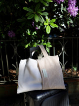 Travel Blanket "Light Companion" of cashmere and merino "Color Blocks Beige"