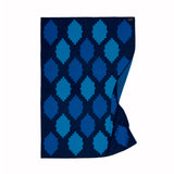 SAMPLE SALE: Gestrickte Wolldecke "Seabed Pebbles"